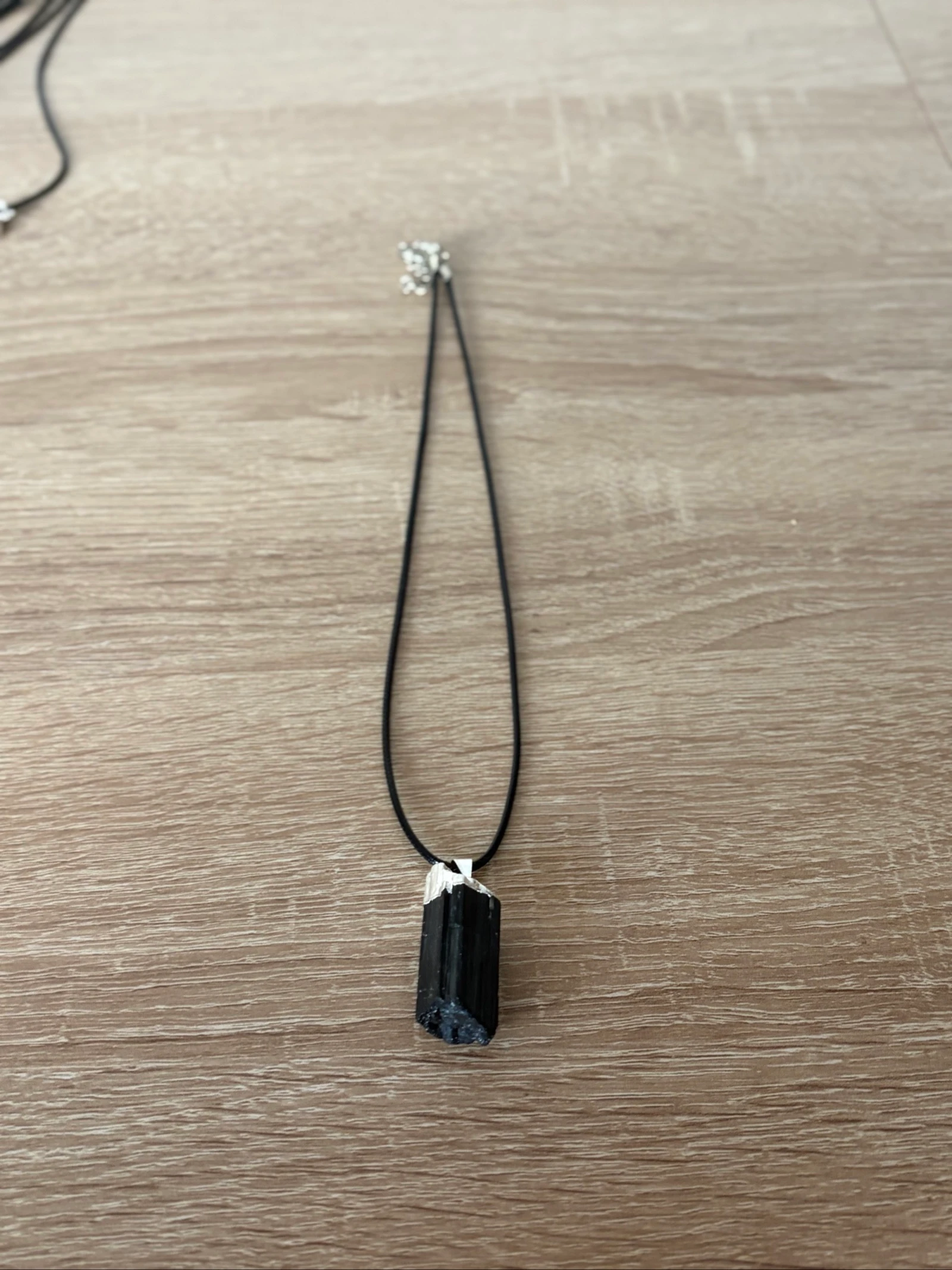 Colgante de Turmalina Negra Natural